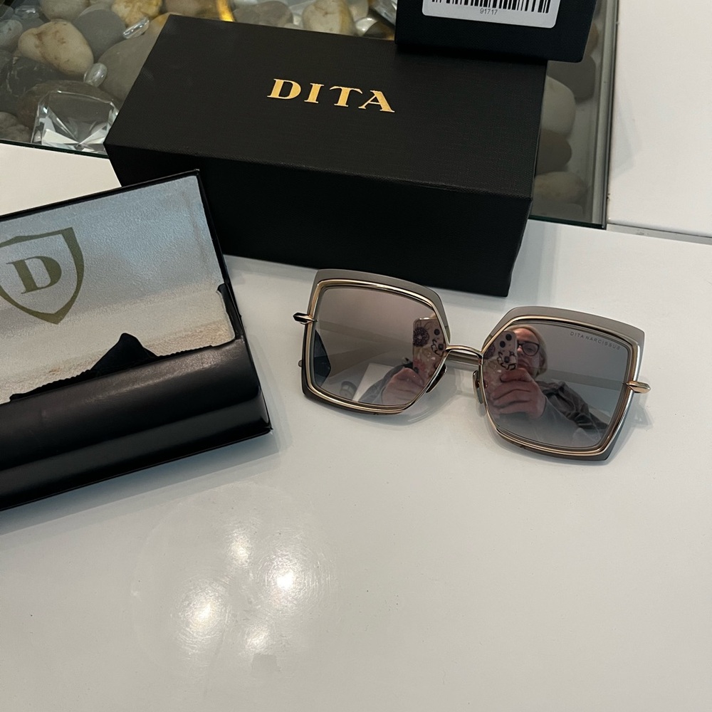 DITA Women's Gold Sunglasses